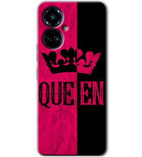 Tecno Camon 19 Pro Kılıf HD Desen Baskılı Kılıf - Queen