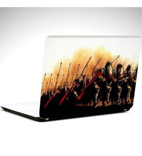 300 Spartalı Mızrak Laptop Sticker 13 İnch (34X24CM)