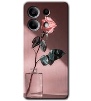 Redmi Note 13 Pro 5G Kılıf HD Desen Baskılı Kılıf - Retro Gül