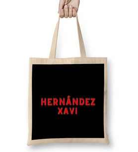 Xavi Hernández Art Gift Bez Çanta Uzun Saplı