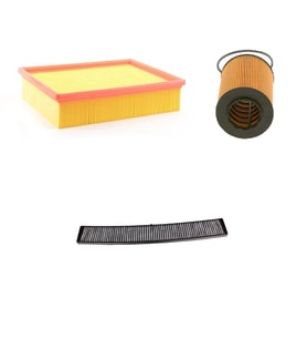 Bosch Filtre Bakım Seti BMW 3 SERİSİ E46 328 i Benzin 1998-2004 Hava + Yağ f. + Polen Filtre Sardes