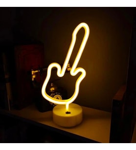 Gitar Neon Led Lamba