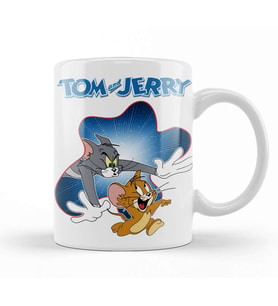 Tom And Jerry Tom Ve Jerry Kupa Bardak Porselen
