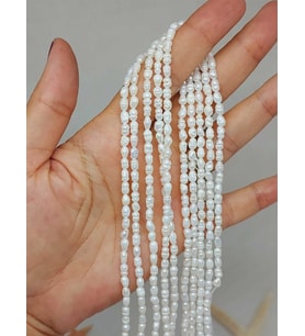 İnci Dizi Beyaz Royal Quality 2.5*4.5mm (53346)