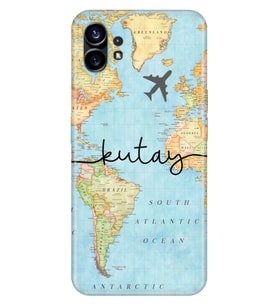 Nothing Phone 1 / 2 Kılıf İsim Yazılı Kişiye Özel Silikon Kapak Model-8 (Çok Renkli)