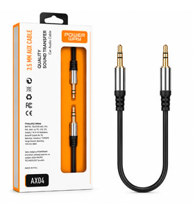 POWERWAY AX04 3.5mm AUX Ses Kablosu