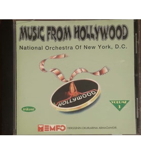 (Plak Değildir CD dir) CD Music From Hollywood Natinal Orchestra Of New York, D.C. Volume 3 CD (Karışık)