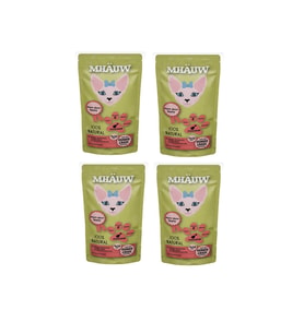 Mhauw Tavuklu Çorba Kedi Ödülü 80 Gr 4 Adet