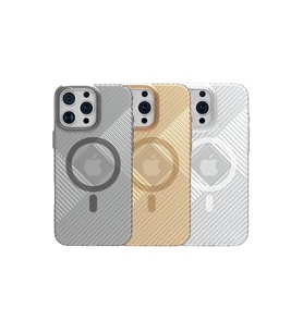 Pilelistore   iPhone 16 Pro Max Stella PC Sert Magsafe Kılıf - Siyah
