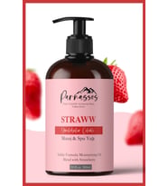 Parnassos Doğal Çilek Özlü Kaşmir Ve Duyusal Etkili Aromaterapi Masaj Yağı 300 ml