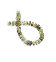 Sarı Opal Doğal Taş Rondela Kesim 14x4mm Dizi