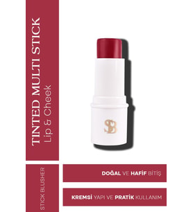 Selin Beauty Tinted Multi Stick Lip & Cheek Stick Allık 6 Gr