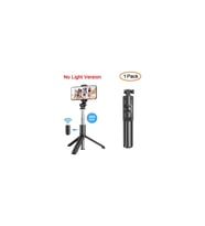 Uzaktan Kumandalı Uzatılabilir Selfie Çubuğu ve LED Işıklı Tripod