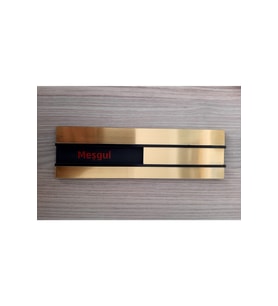 Satine Gold Özel Seri Meşgul & Müsait Levhası