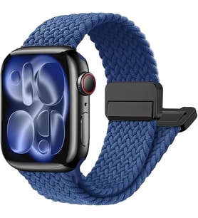 Apple Watch Uyumlu Manyetik Tokalı Örgü Kordon - 49mm/46mm/45mm/44mm/42mm/41mm/40mm/38mm Uyumlu - Apple Watch SE & Ultra 3/2/1 & Series 11-1