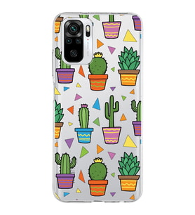 PrintiFy Xiaomi Redmi Note 10 ile Uyumlu 1mm Slim Fit Water Color 4 Baskılı Şeffaf  Kılıf