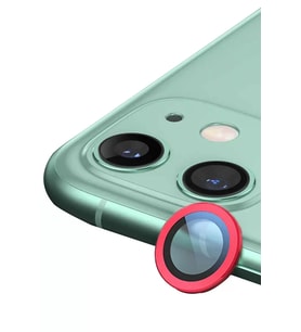 İphone 12 Raze Metal Kamera Lens - Kırmızı