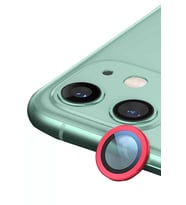 İphone 12 Raze Metal Kamera Lens - Kırmızı
