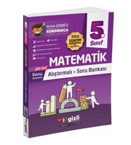 GİZLİ YAYINLARI 5.SINIF ALIŞTIRMALI MATEMATİK SORU BANKASI