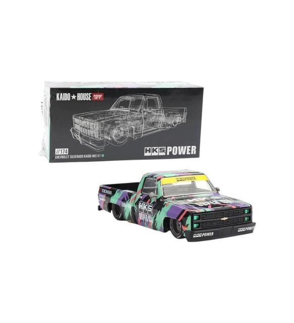 Mini GT 174 Kaido House Chevrolet Silverado KAIDO HKS V1 1/64