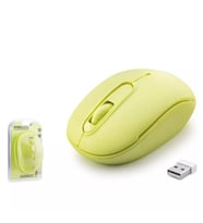 Eve-rest SMW-666S Kablosuz Optik Mouse 1500 DPI Sarı - Ergonomik Tasarım