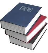 Kitap Görünümlü Gizli Kasa - Lacivert