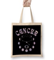 Zodiac Sign Cancer Bez Çanta Uzun Saplı