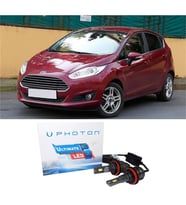 Ford Fiesta Mk6 Led Xenon Sis Farı Ampulü H11 Ultimate 9500 Lumens Yeni Seri Beyaz 2008-2017