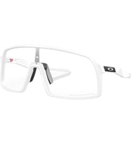 Oakley Sutro Bisiklet Güneş Gözlüğü Matte White Clear Photochromic