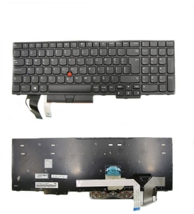 Lenovo 01YP680 01YN729 Klavye Siyah Türkçe Işıklı