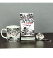 Makine Mühendisi Üçlü Set (Kupa + Telefon Standı + Anahtarlık) 001