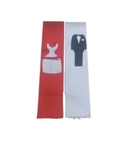 Takı Kurdelesi Takım Kırmızı-Beyaz