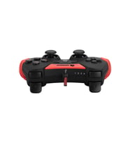 GAMEBOOSTER GB-J54R USB Kablolu Oyun Kolu, Çift Titreşim Motorlu, Ergonomik Kırmızı Tasarım, PC ve PS3 Uyumlu Gamepad