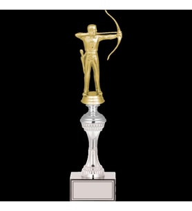 ODAK KUPA - Figürlü Kupalar - Okçu Figürlü Kupalar FG-030 C - 33 cm