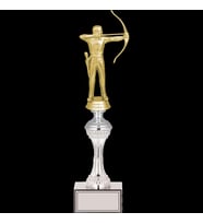 ODAK KUPA - Figürlü Kupalar - Okçu Figürlü Kupalar FG-030 C - 33 cm