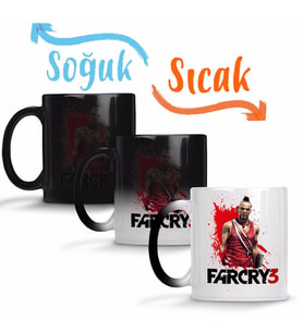Far Cry 3 Vaas Sihirli Kupa Bardak Porselen