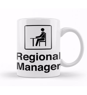 The Office Regional Manager Kupa Bardak Porselen