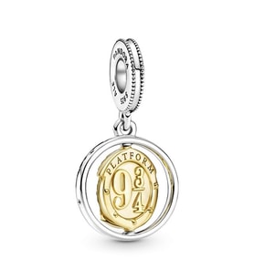 PANDORA Harry Potter Platform 9 3/4 sterling silver charm