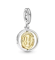 PANDORA Harry Potter Platform 9 3/4 sterling silver charm