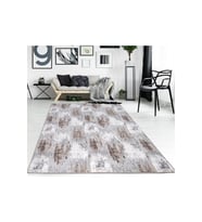 ElifÇe Home 80 x 600 cm KAHVE - Kaymaz Tabanlı, Dekoratif ve Yıkanabilir