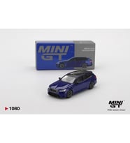 Mini GT 1080 BMW M5 Touring Marina Bay Mavi Metalik 1/64 Model Araba