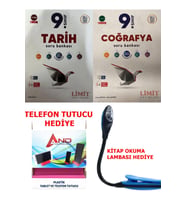 Limit Yayınları 2024-2025 9 Sınıf Tarih-Coğrafya Yeni Maarif Modeli GÜNCEL Videolu Soru Bankası Seti (Çok Renkli)