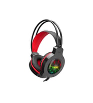 SNOPY SN-GX7 CRAZY Kablolu 3.5mm Jac USB Rainbow Aydınlatma Mikrofonlu Kulak - HPSBYI6305-6