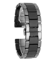 Fossil Sport Smartwatch 43mm Uyumlu Kordon Mat Seramik Metal Saat Kordonu 22/KS1--Gri