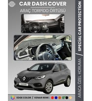 RENAULT KADJAR (2015-2022) Torpido Örtüsü Ön Göğüs Koruma Torpido Koruma Araca Özel Tam Uyum Kaymaz