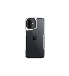 Apple İphone 16 Plus Kılıf Boyi Silikon Kapak - Gümüş