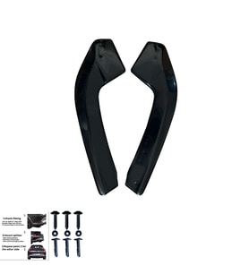 AUDI RS3 Sedan 8Y 2020+ Sağ Sol Flap (2 Pcs) (Siyah)