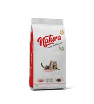 Natura Kitten Starter Hamile ve Yavru Kediler için Düşük Tahıllı Yavru Kedi Başlangıç Maması 2,25kg (Kahverengi)