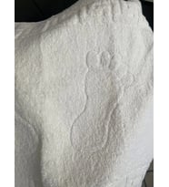 Otel Tipi 10 Adet Ayak İzi Havlusu 50X70 200 Gr. (Beyaz)