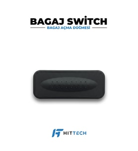 Renault Clio 3, Megane 3 ve Fluence Uyumlu Bagaj Açma Düğmesi Butonu Switch OEM 8200385515